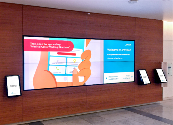 Content Suggestions for Interactive Hospital Digital Signage